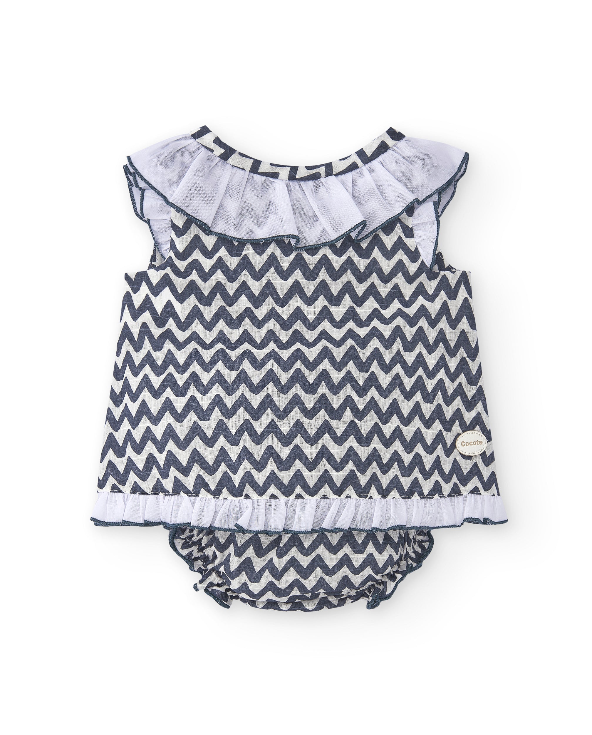 Vestido de recién nacido marino Cocote & Charanga VERANO/Outlet