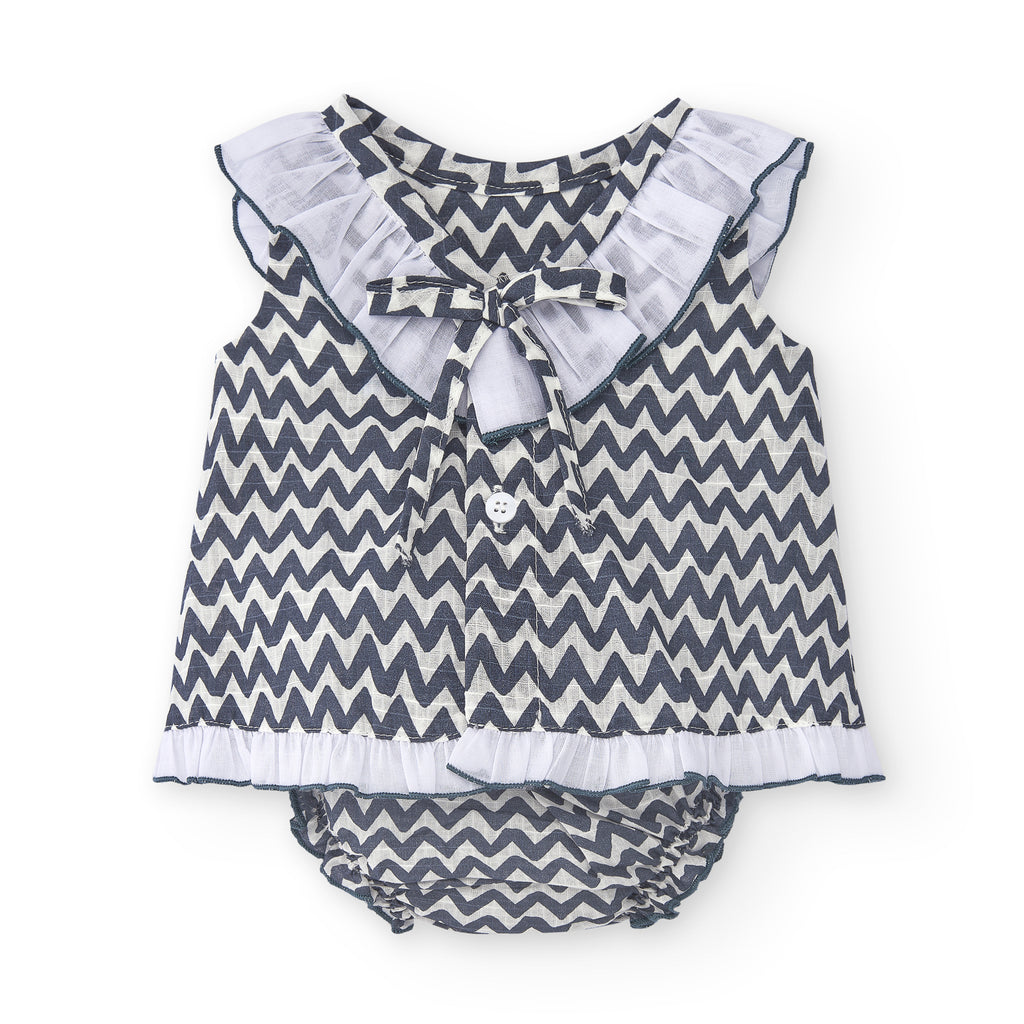 Vestido de recién nacido marino Cocote & Charanga VERANO/Outlet