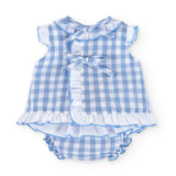 Vestido de recién nacido celeste Cocote & Charanga VERANO/Outlet