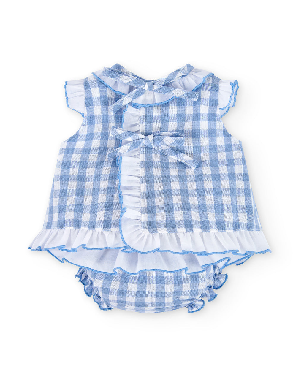 Vestido de recién nacido celeste Cocote & Charanga VERANO/Outlet