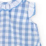 Vestido de recién nacido celeste Cocote & Charanga VERANO/Outlet