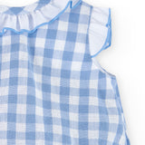 Vestido de recién nacido celeste Cocote & Charanga VERANO/Outlet