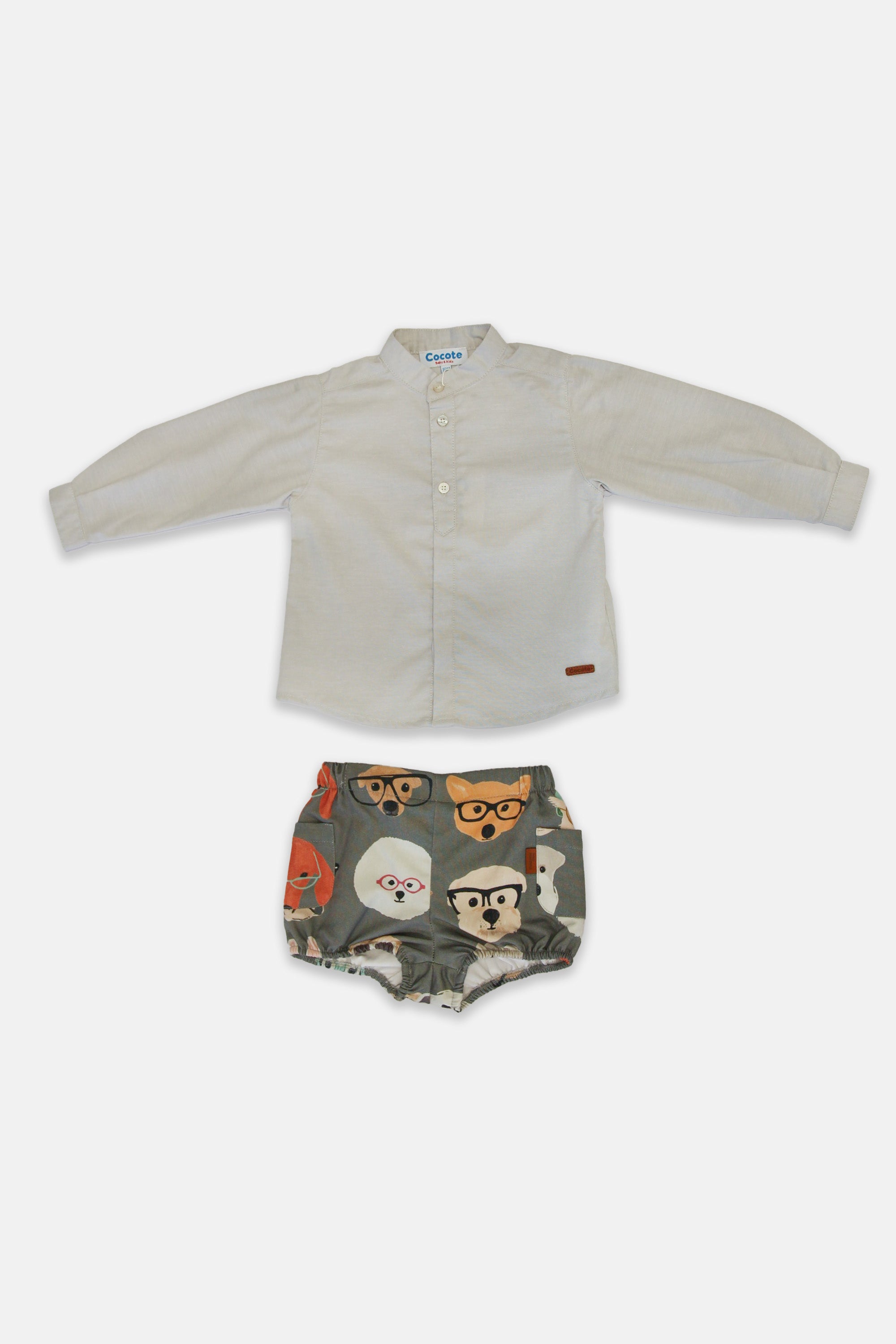 Conjunto de bebé multicolor