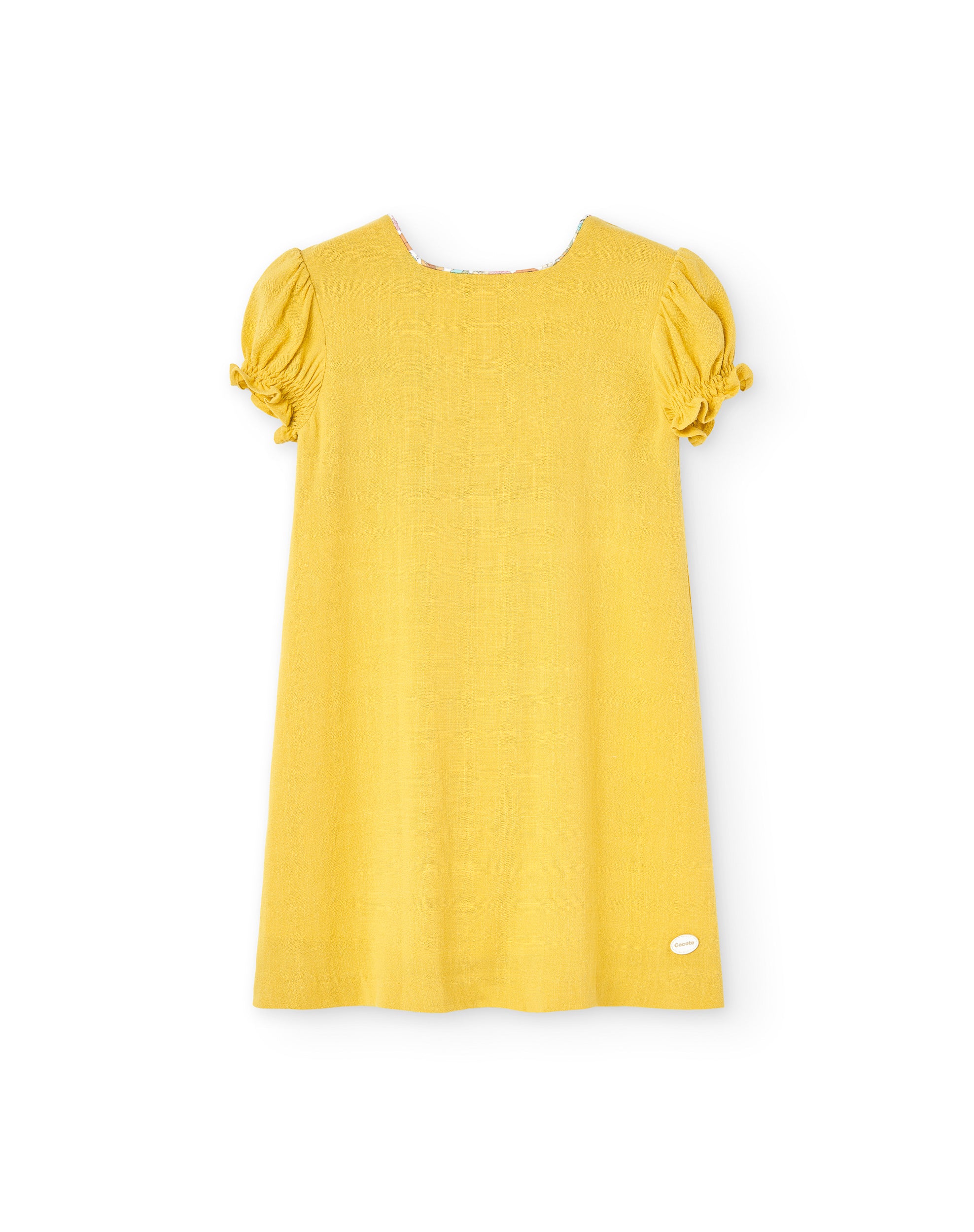 Vestido de niña amarillo VERANO/Outlet
