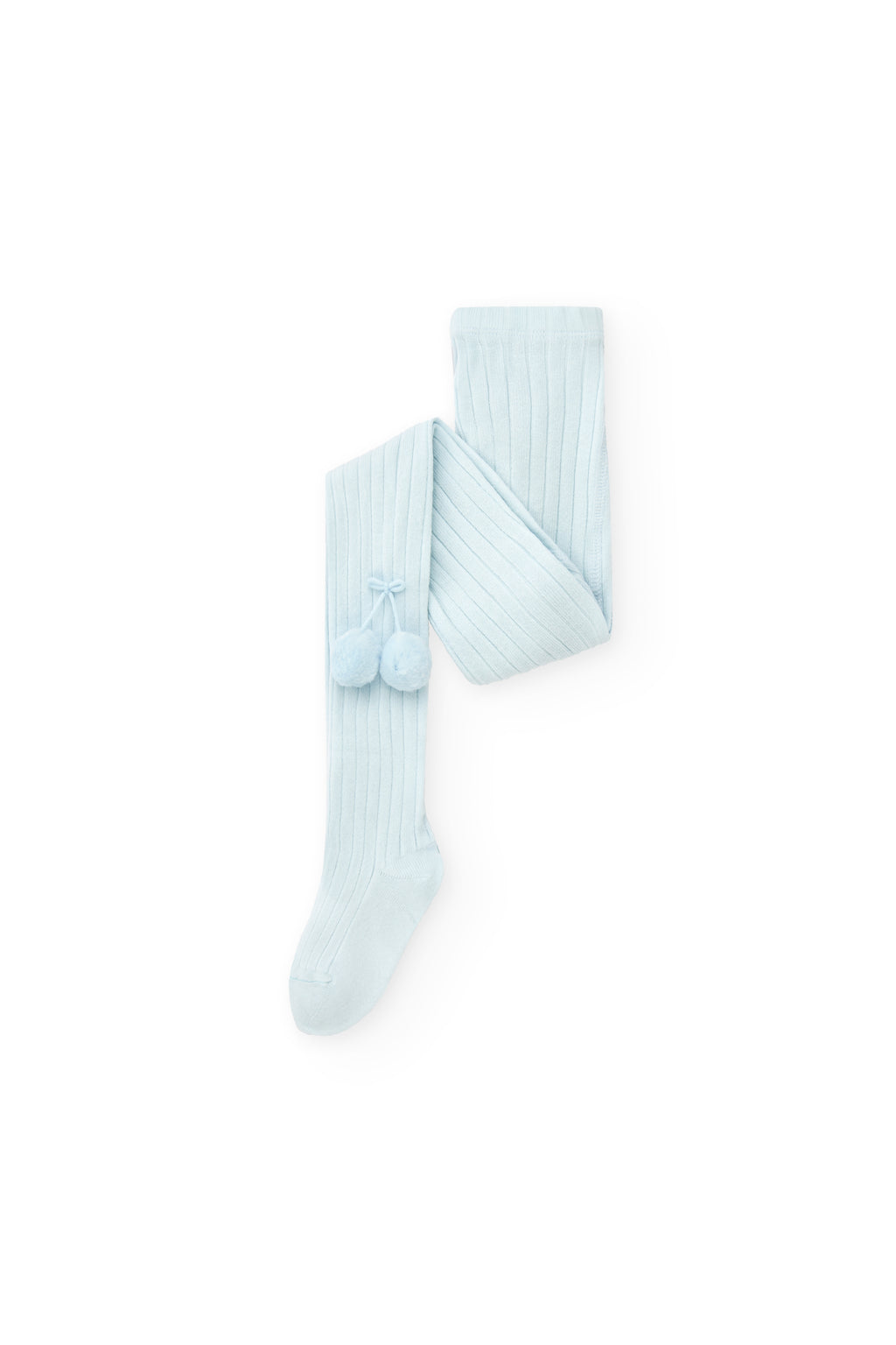 Leotardos de bebé color celeste Valentín & Charanga Charanga