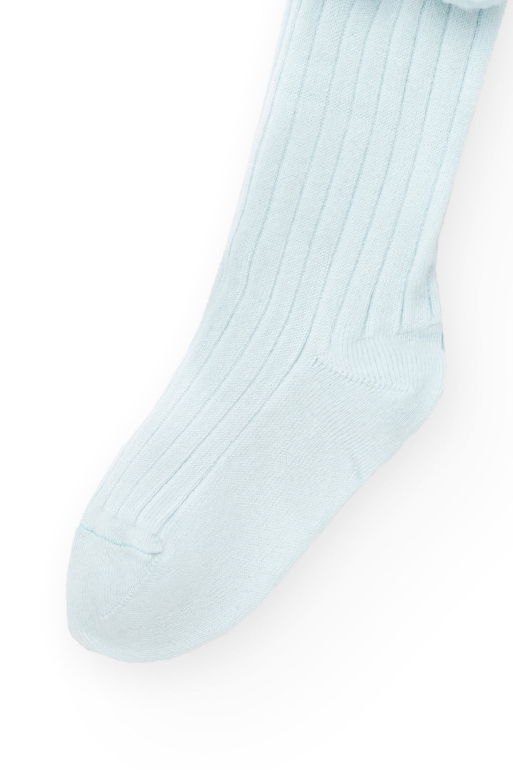 Leotardos de bebé color celeste Valentín & Charanga Charanga