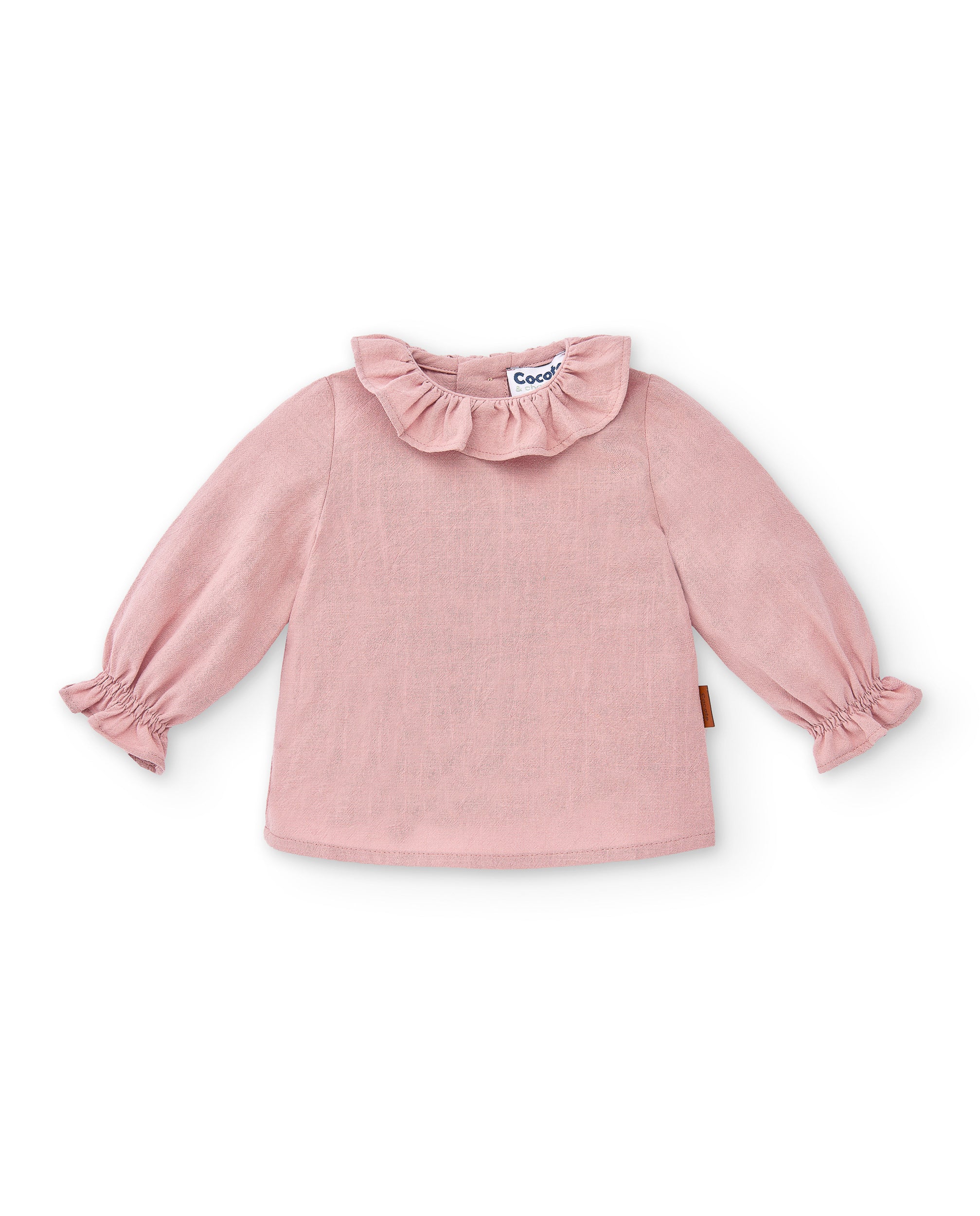 Blusa de bebé rosa Cocote & Charanga
