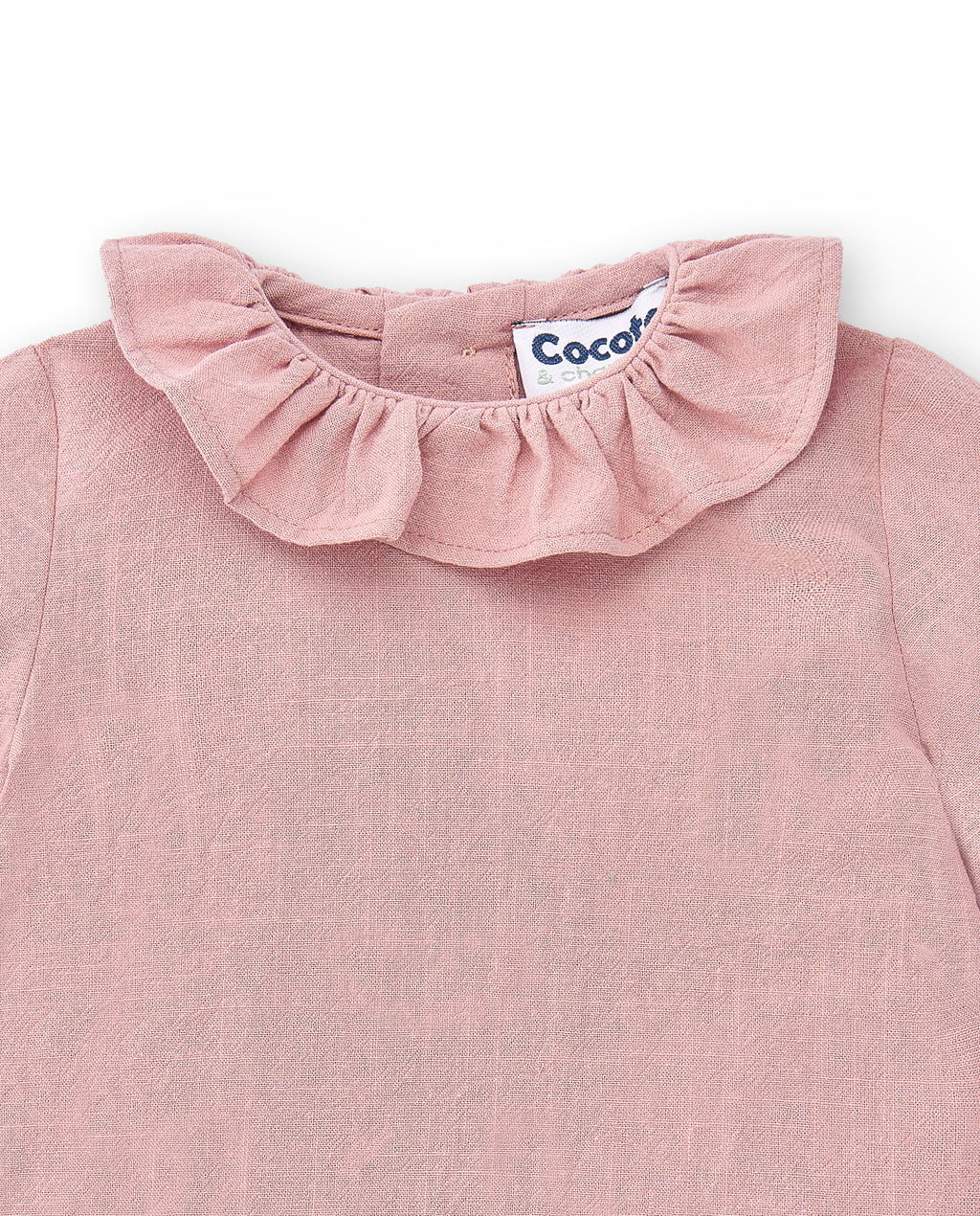 Blusa de bebé rosa Cocote & Charanga