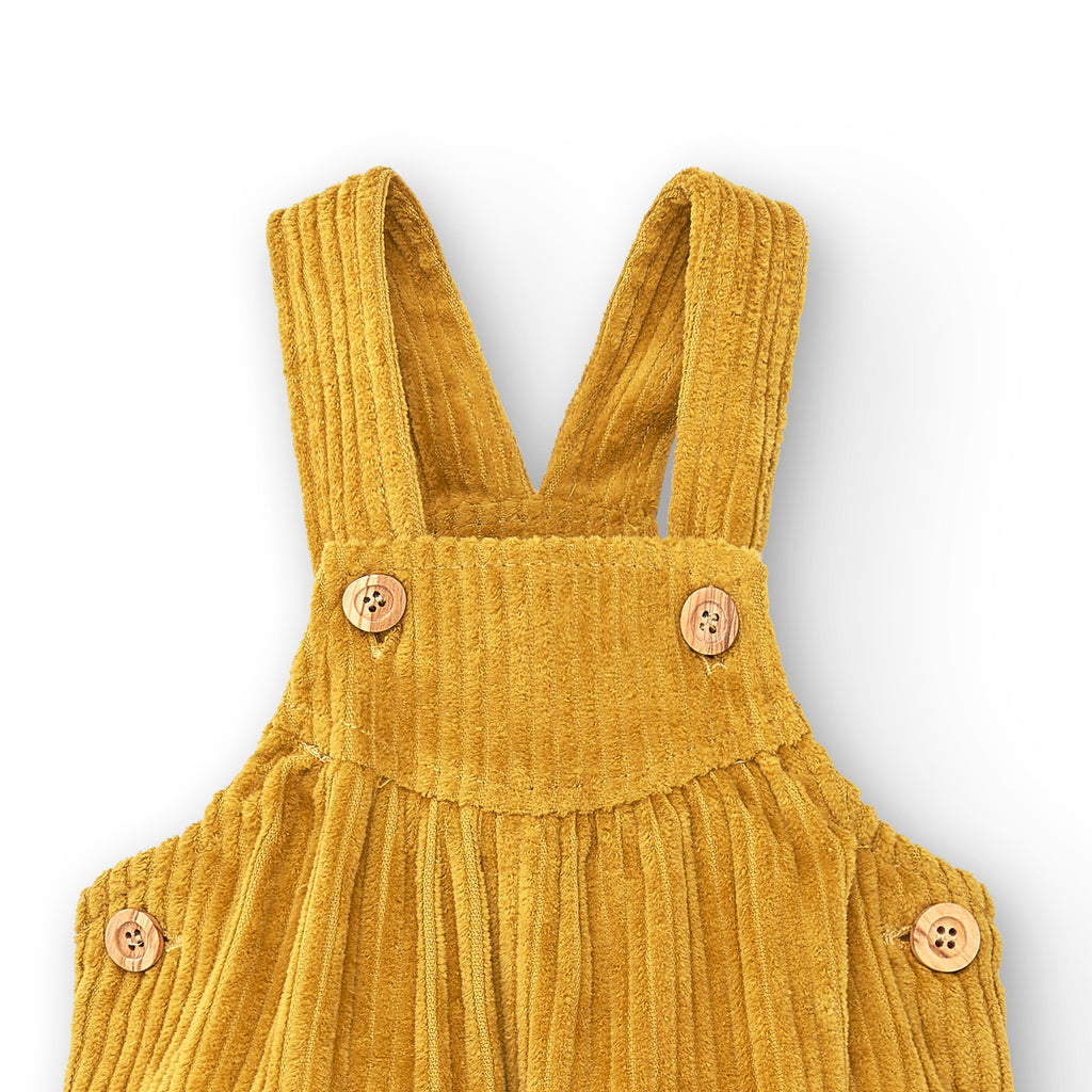 Peto de bebé mostaza Cocote & Charanga