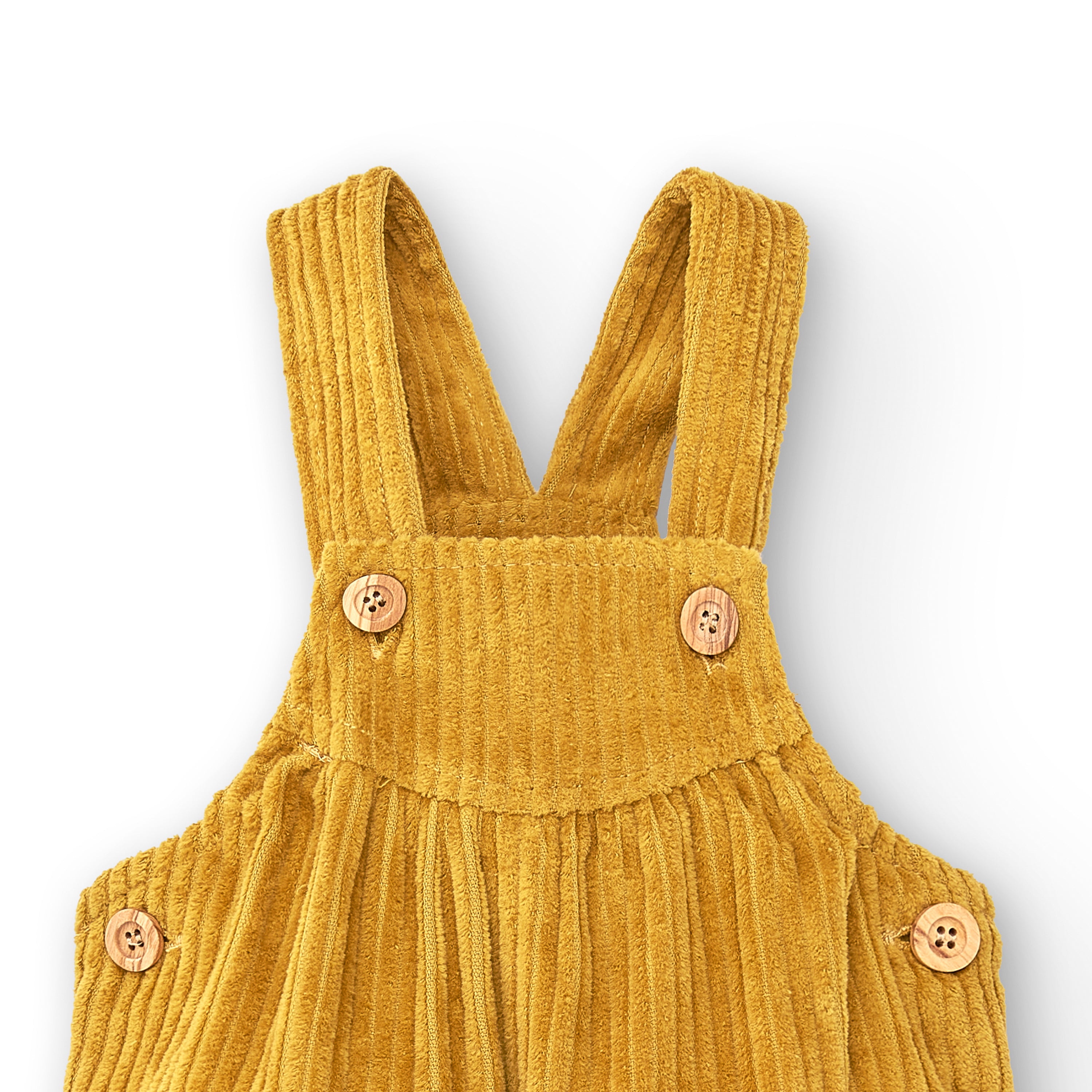 Peto de bebé mostaza Cocote & Charanga