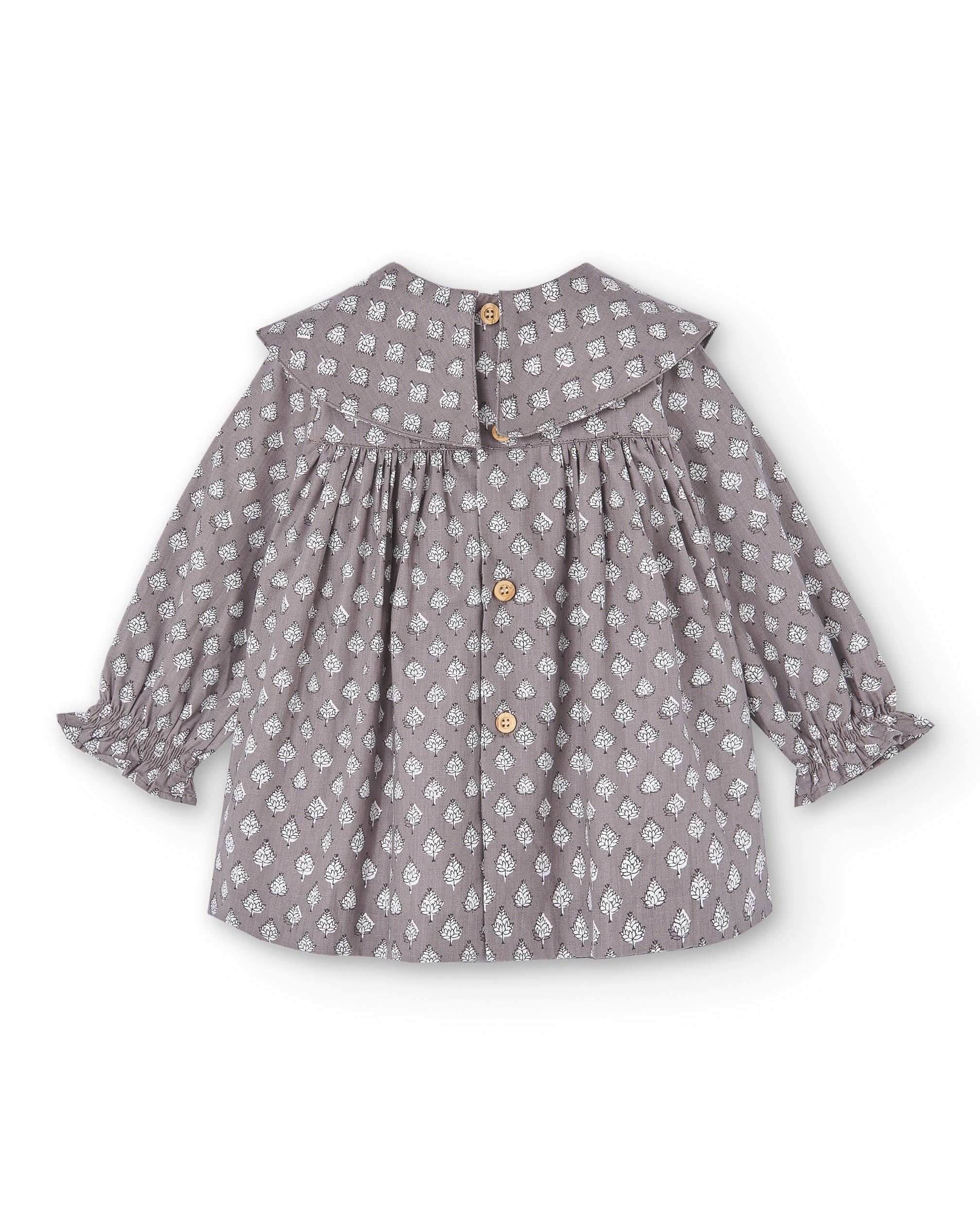 Vestido de niña gris Cocote & Charanga