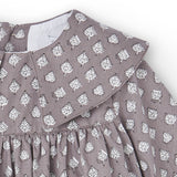 Vestido de niña gris Cocote & Charanga