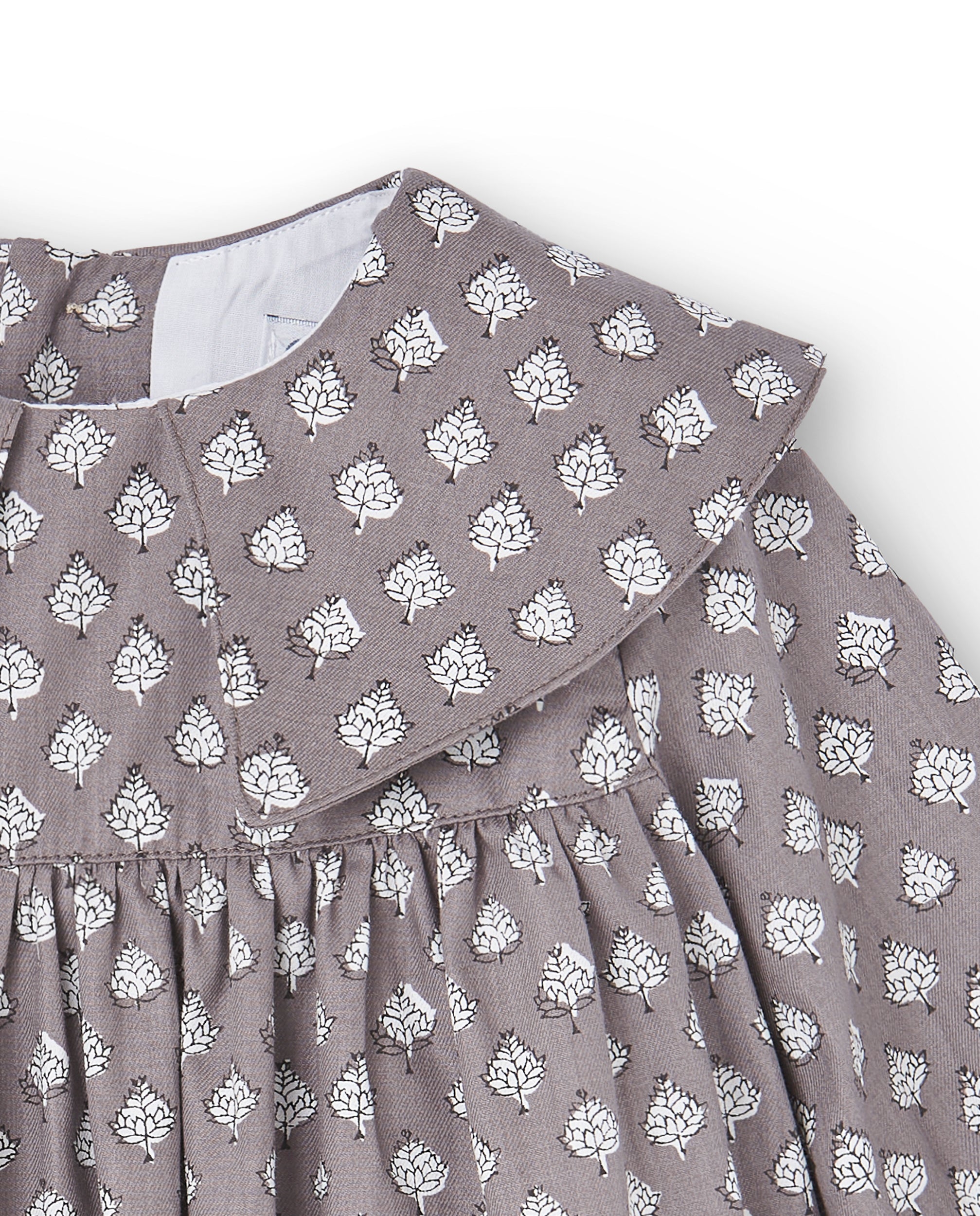 Vestido de niña gris Cocote & Charanga