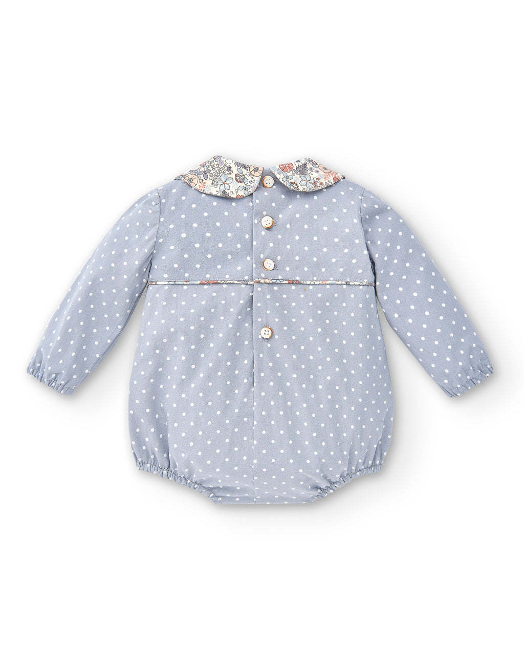 Cocote & Charanga light blue baby romper