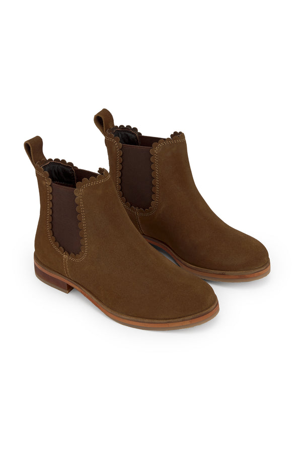 Brown girl's boots CHG Shoes