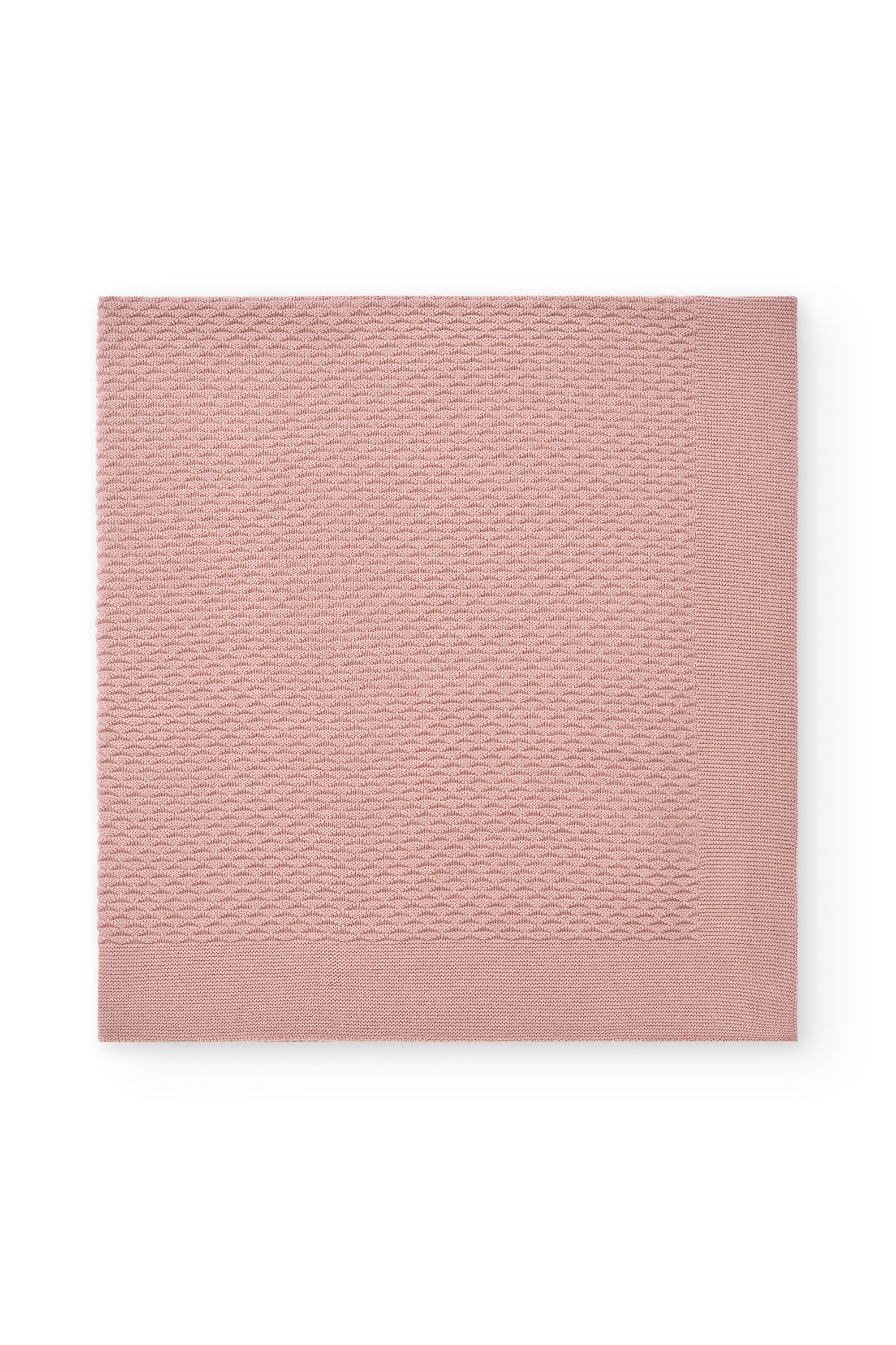 Manta de recién nacido rosa Charanga