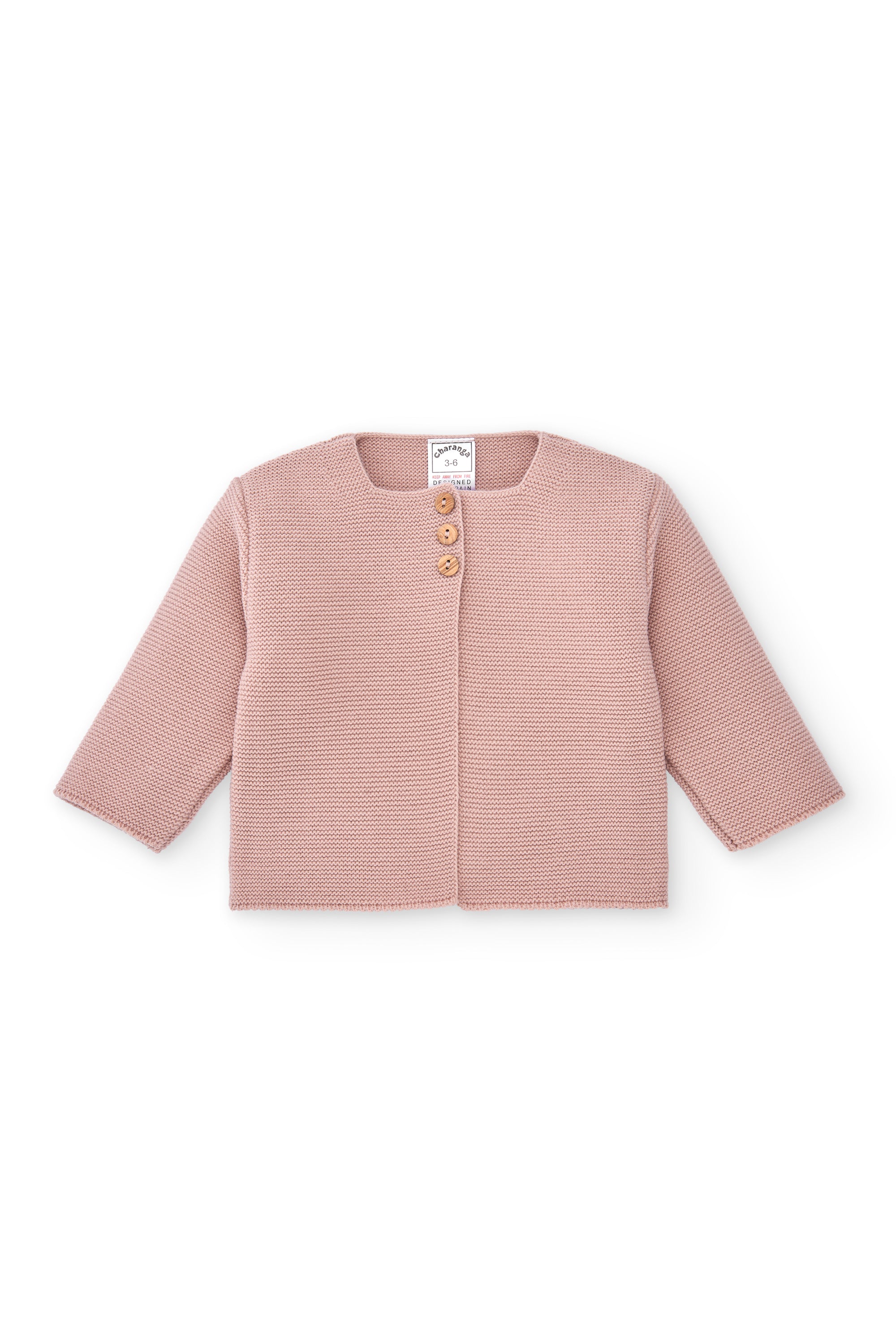 Rebeca de recién nacido rosa Charanga