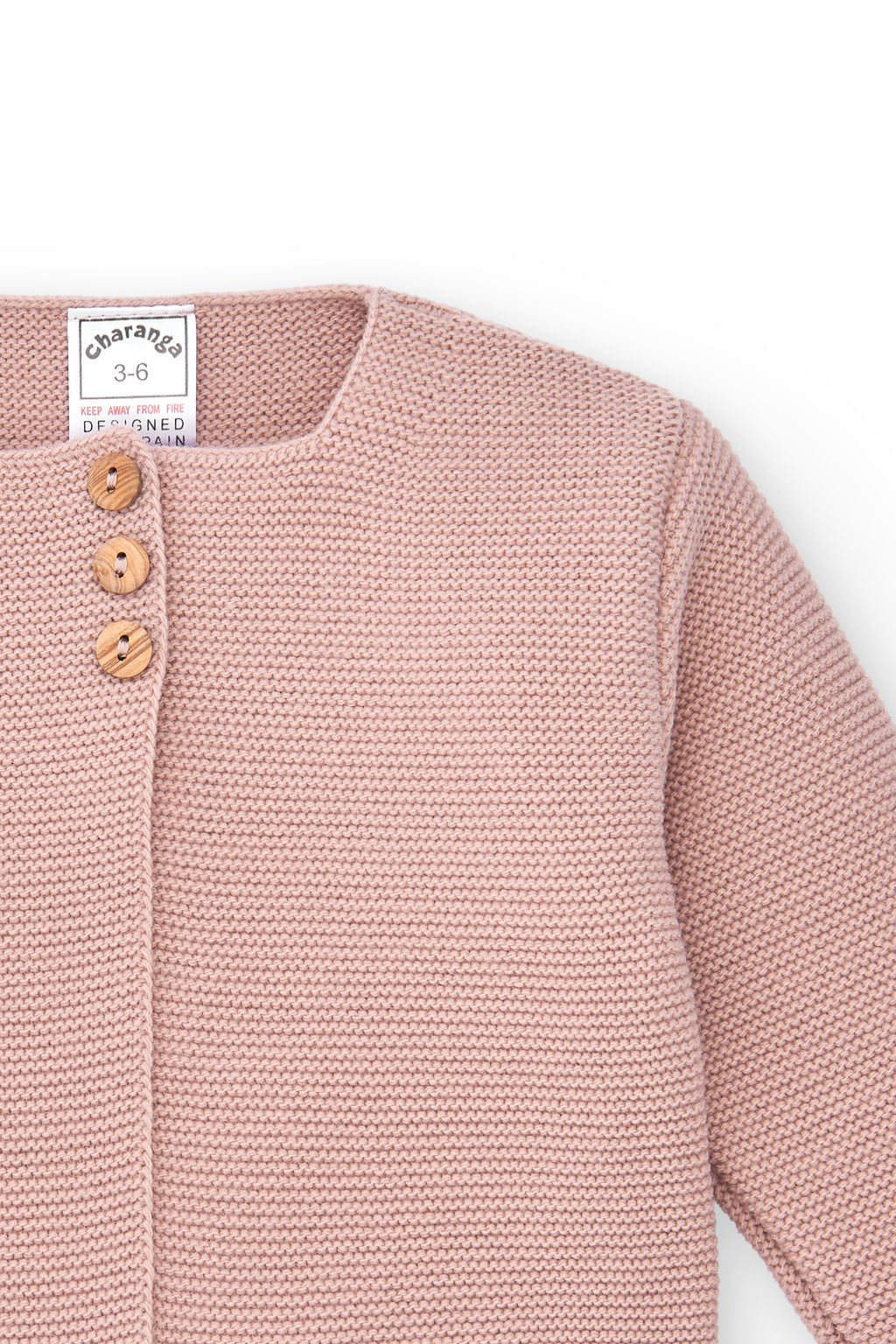 Rebeca de recién nacido rosa Charanga