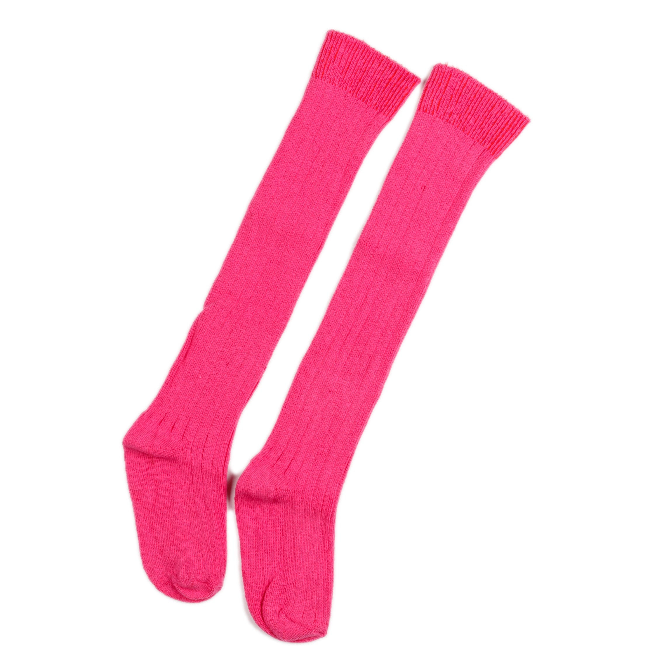 Calcetinesaltos fucsias niña
