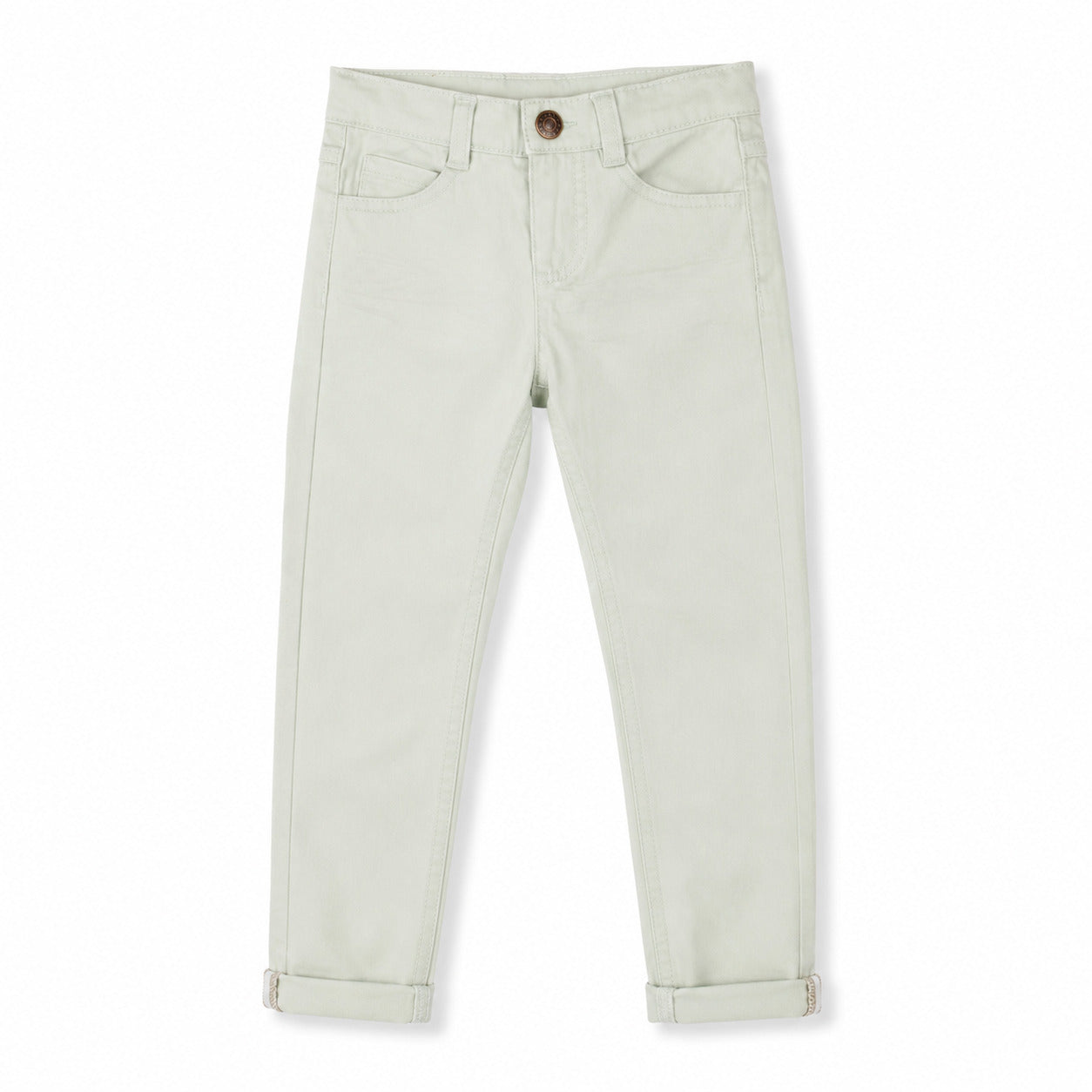 Pantalón chino niño verde claro