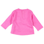 Camiseta de bebé fucsia Charanga