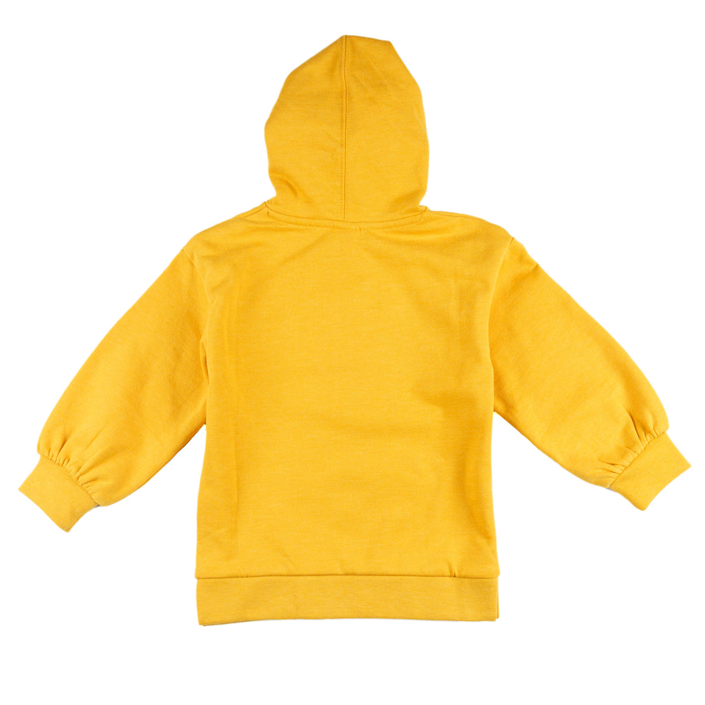Sudadera de niña amarillo Charanga