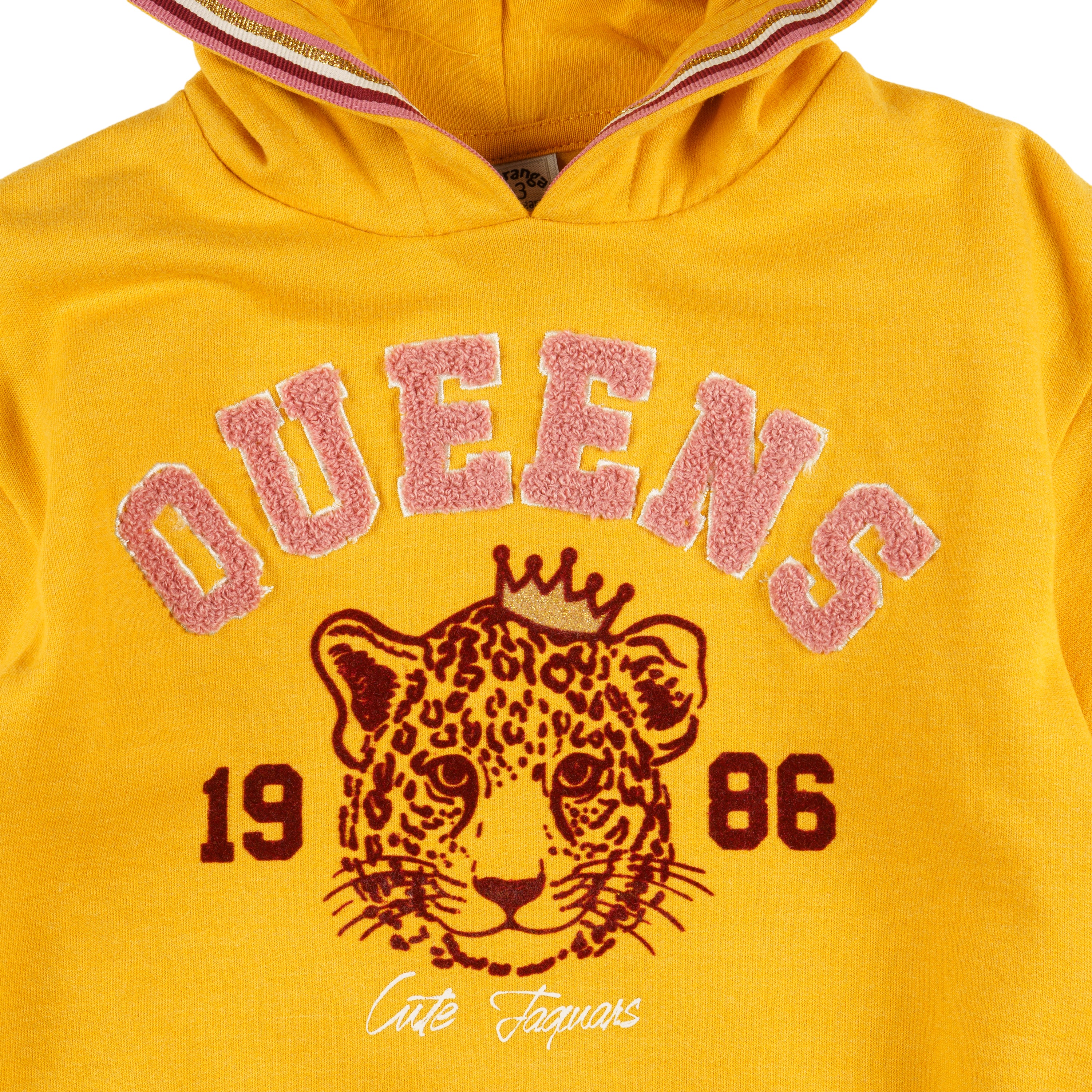 Sudadera de niña amarillo Charanga