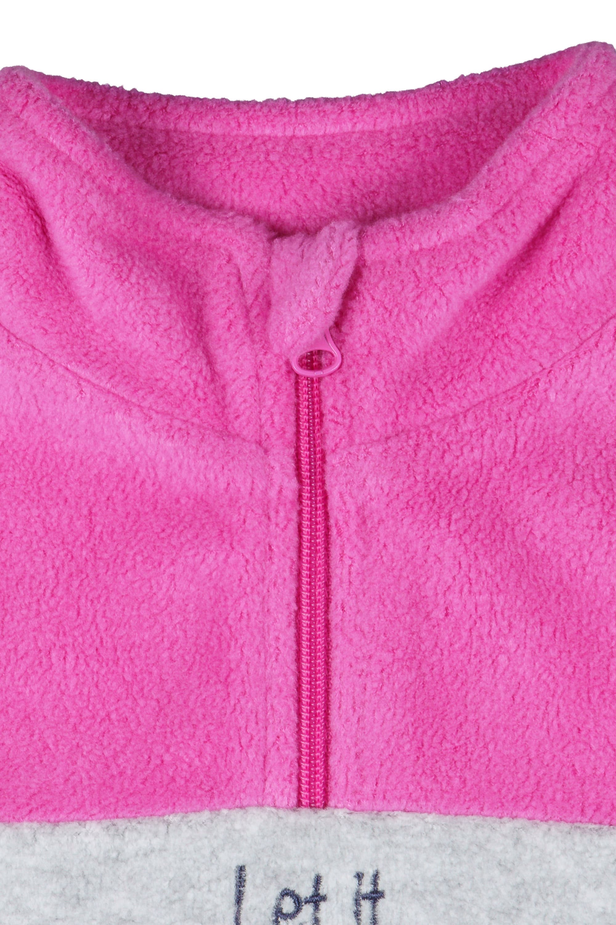 Girl's multicolored ski sweatshirt