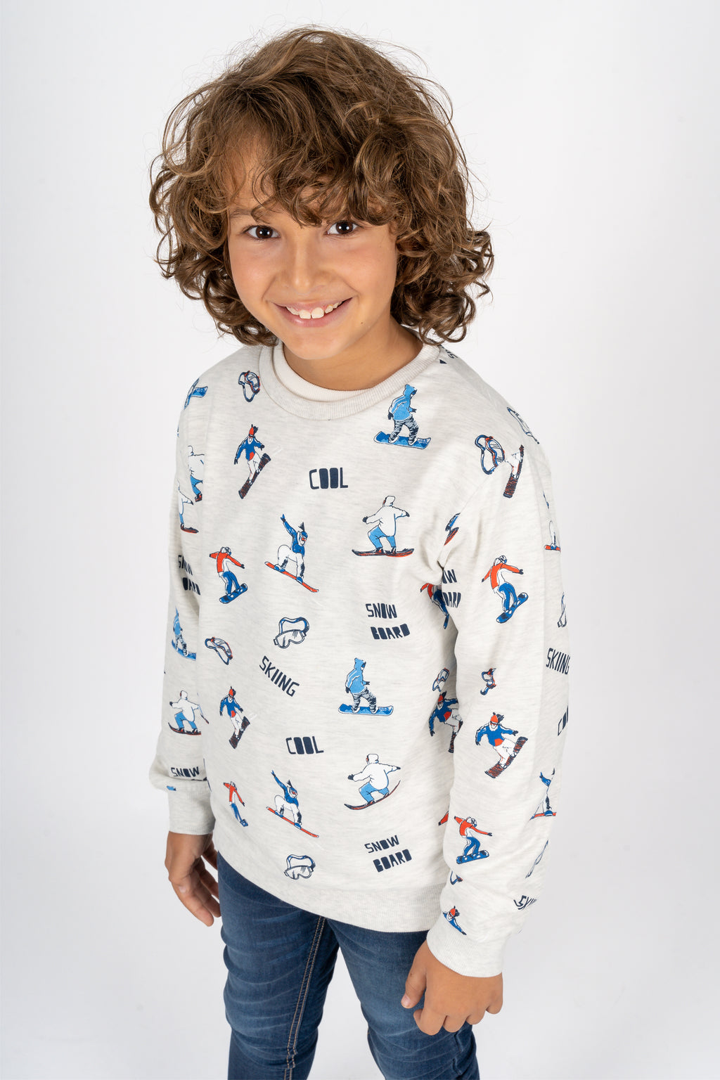 Sudadera de niño estampada Charanga
