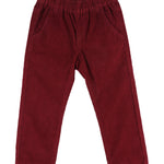 Pantalón de niño color burdeos Charanga