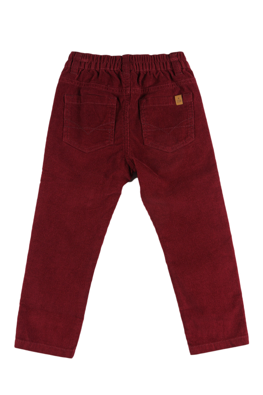 Pantalón de niño color burdeos Charanga