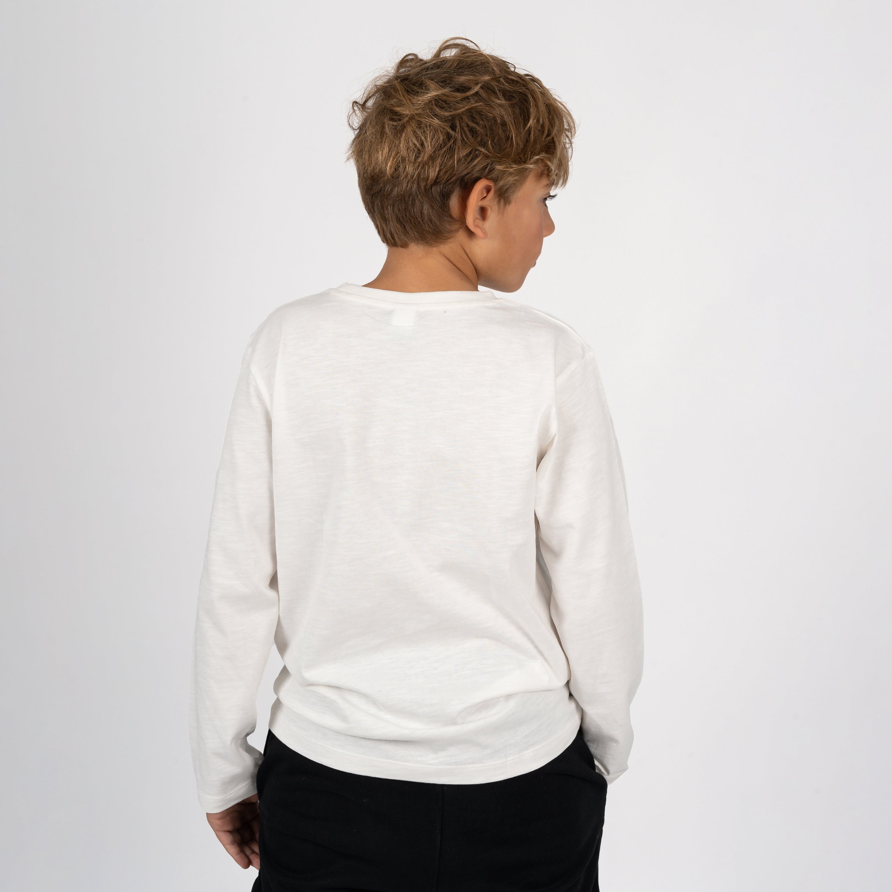 Camiseta de niño color crudo Charanga