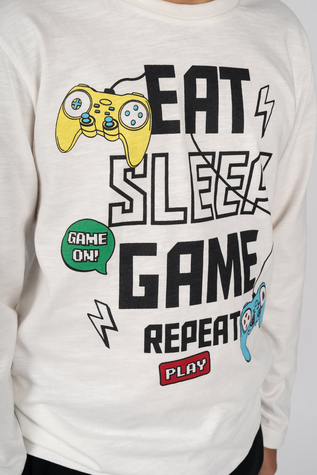 Camiseta de niño color crudo Charanga