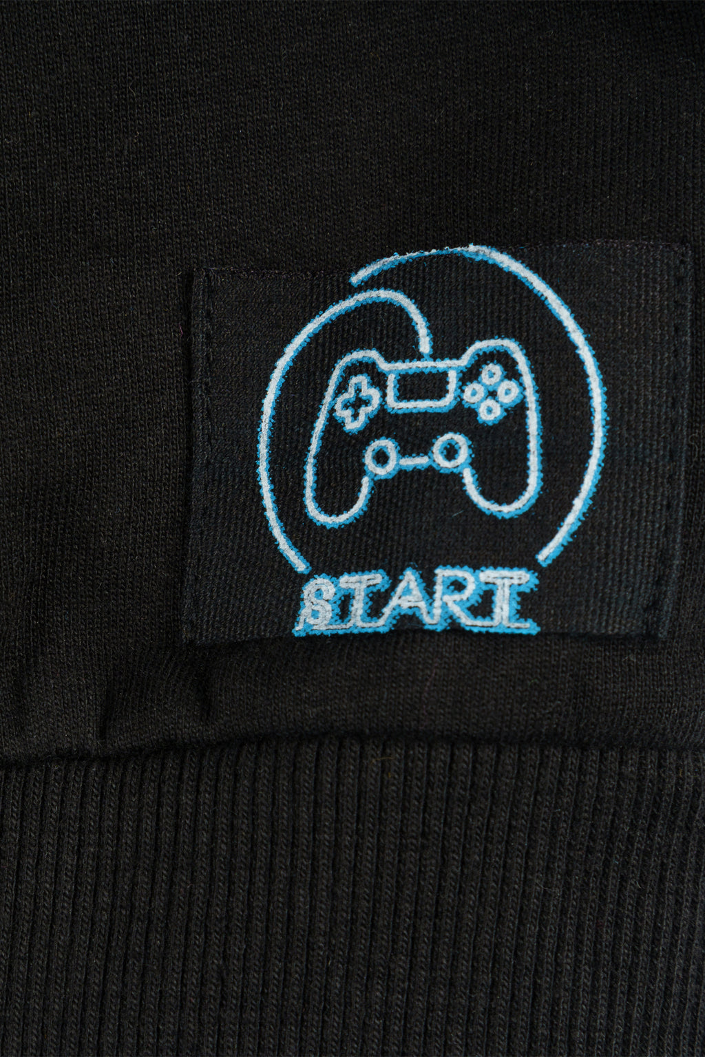 Sudadera de niño negro Charanga