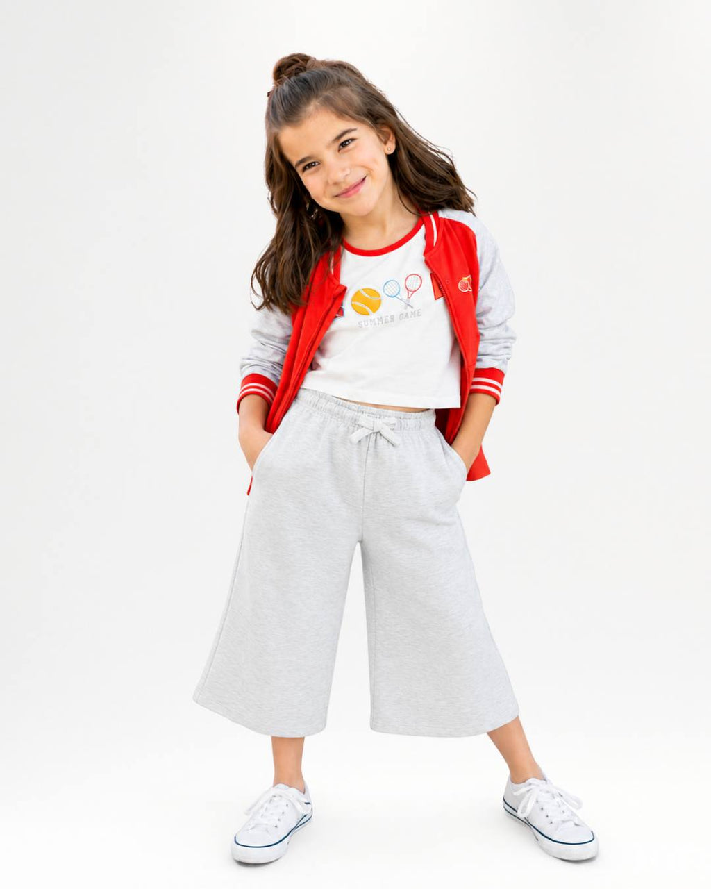 Gray girl's pants