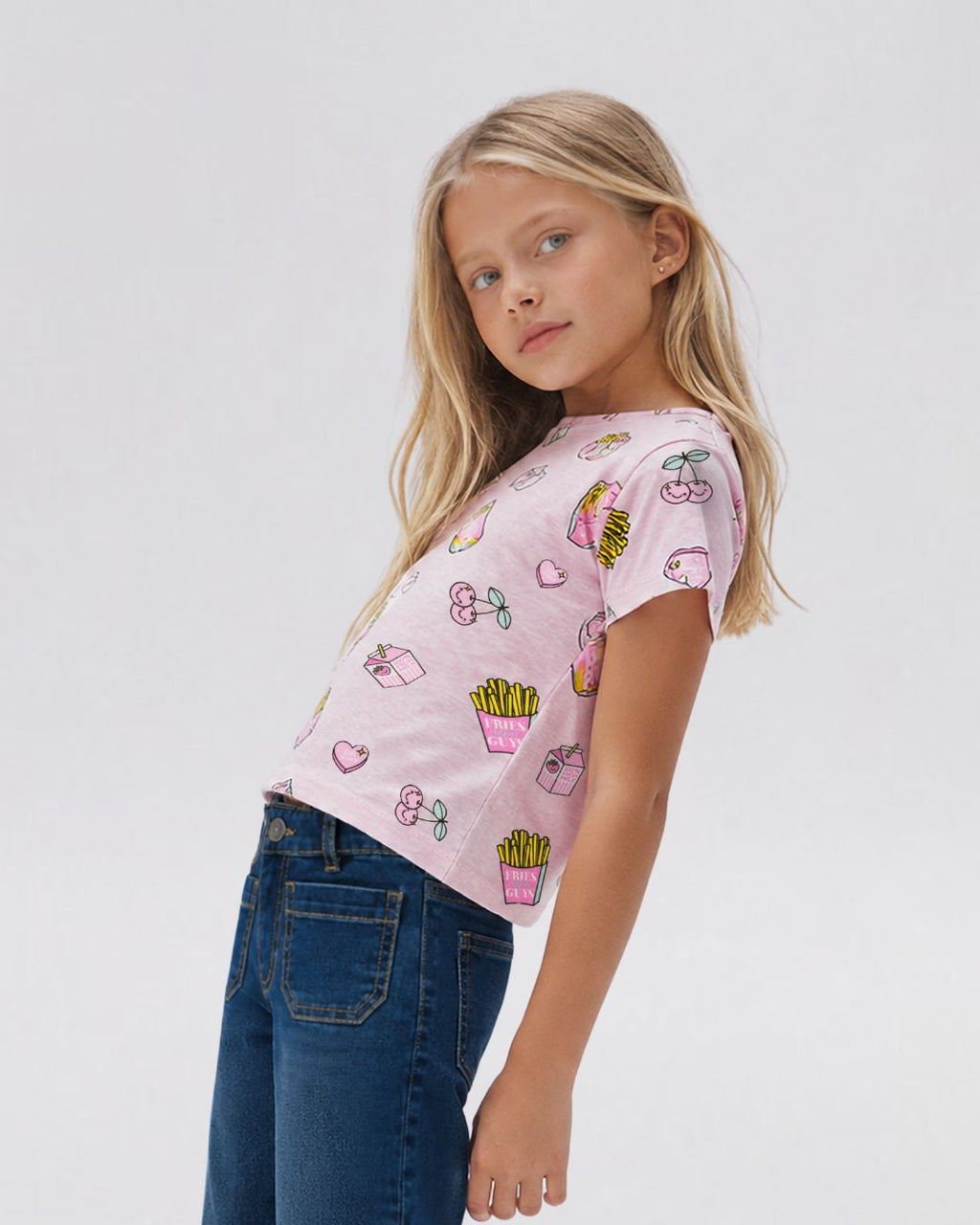 Pink girl's t-shirt