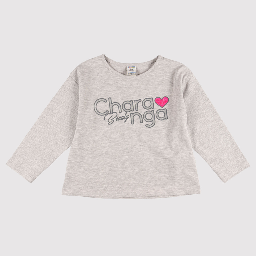 Camiseta de manga larga blanca