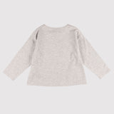 Camiseta de manga larga blanca