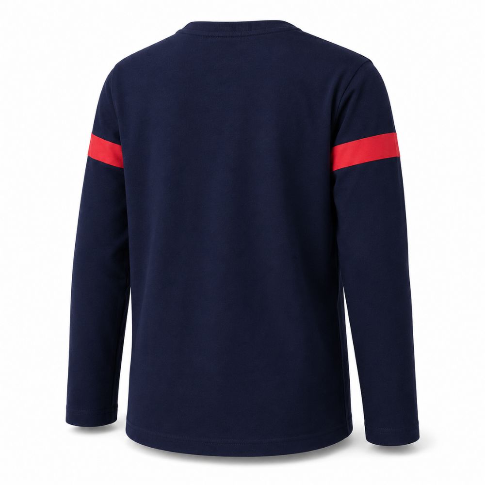 Camiseta manga larga azul marino