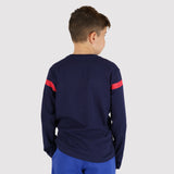 Camiseta manga larga azul marino