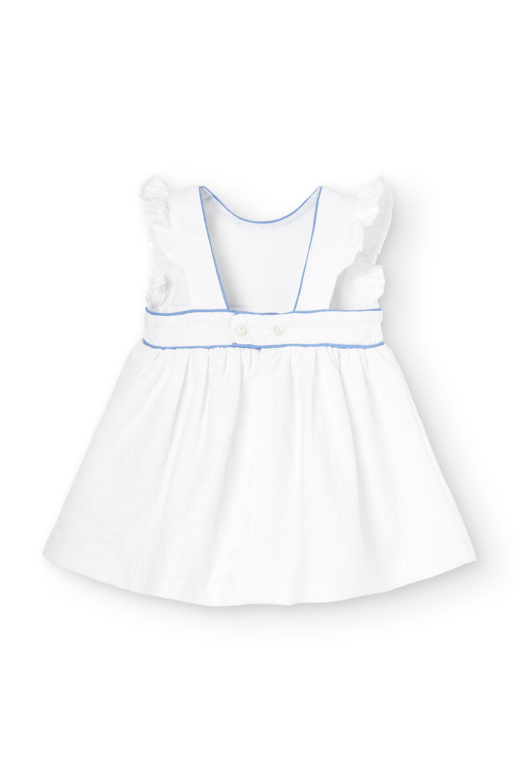 Vestido de bebé blanco VERANO/Charanga