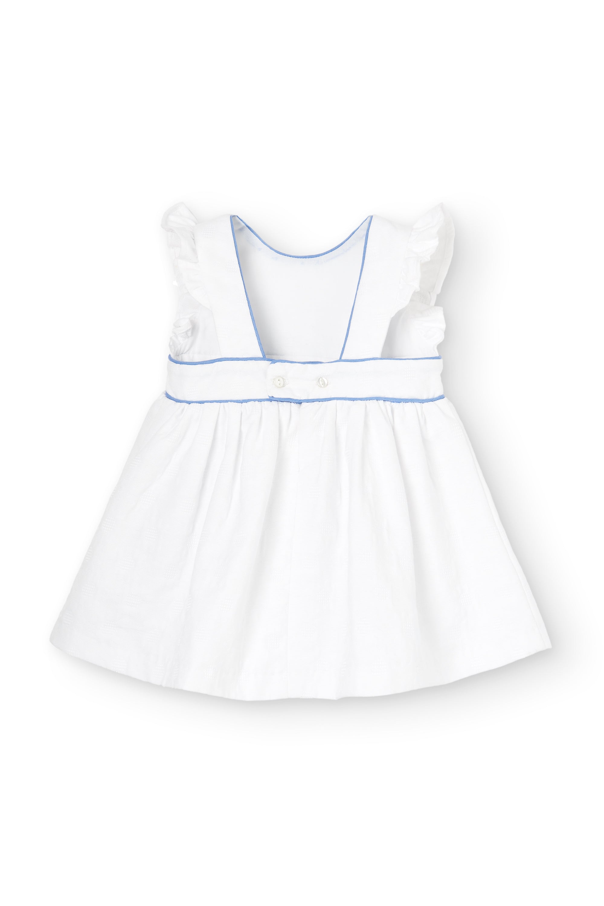 Vestido de bebé blanco VERANO/Charanga