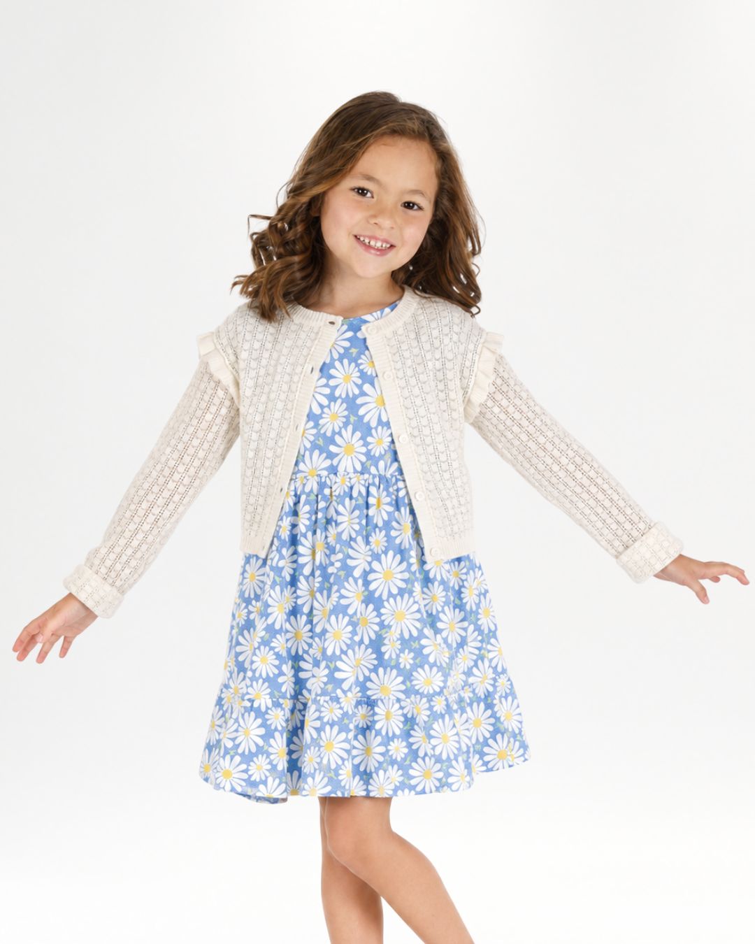 Raw girl's cardigan