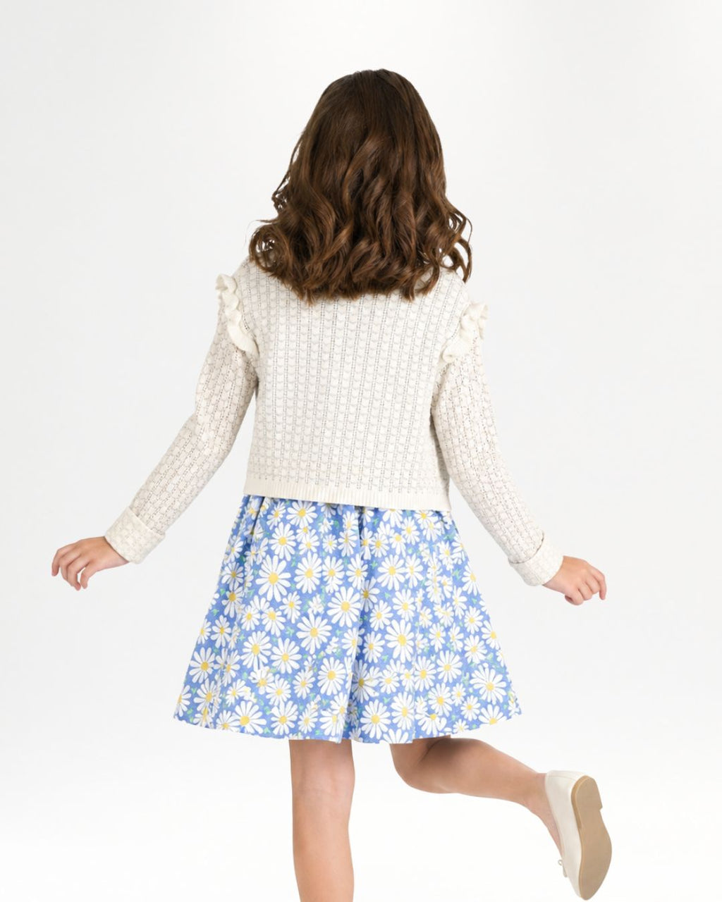 Raw girl's cardigan