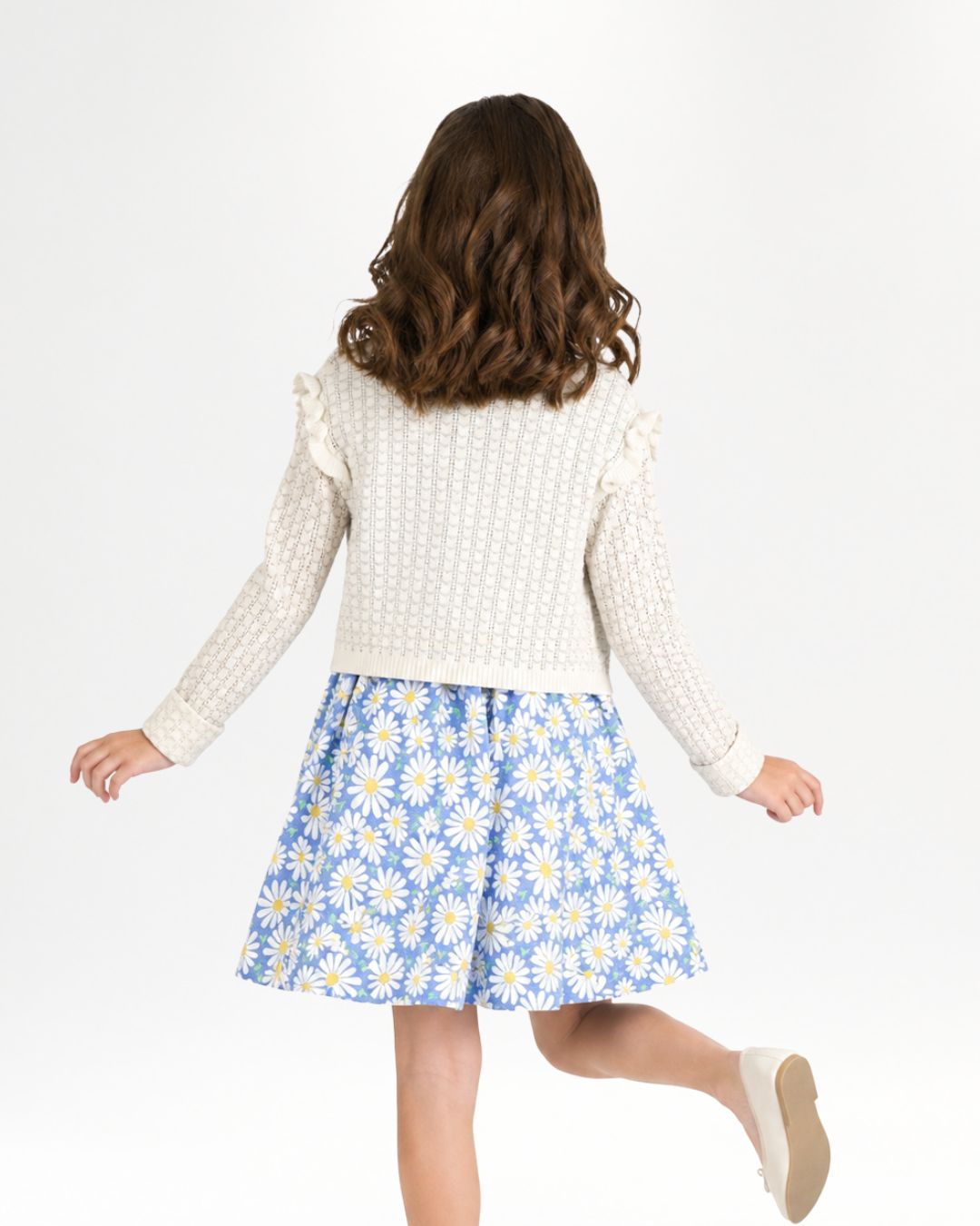 Raw girl's cardigan