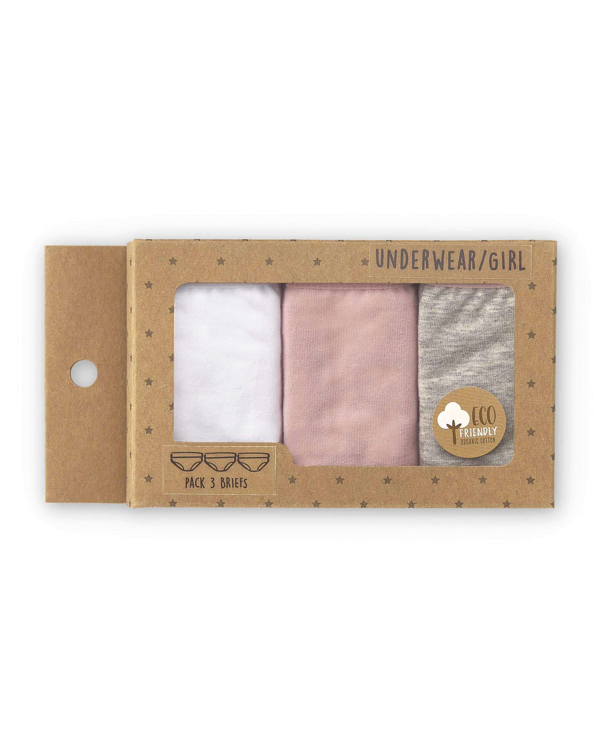 Pack tres braguitas niña