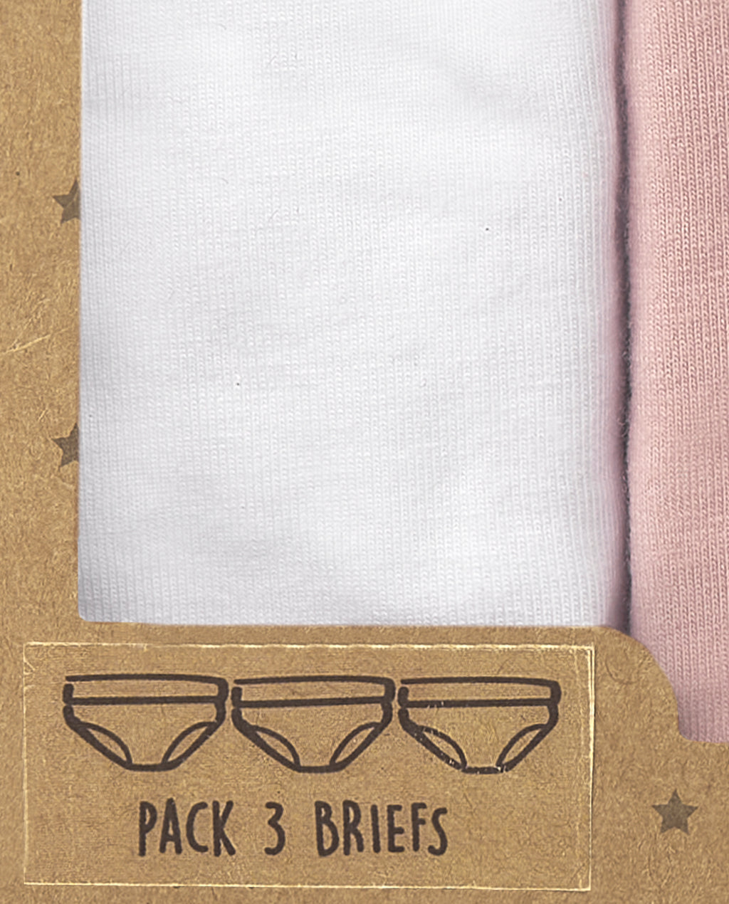 Pack tres braguitas niña