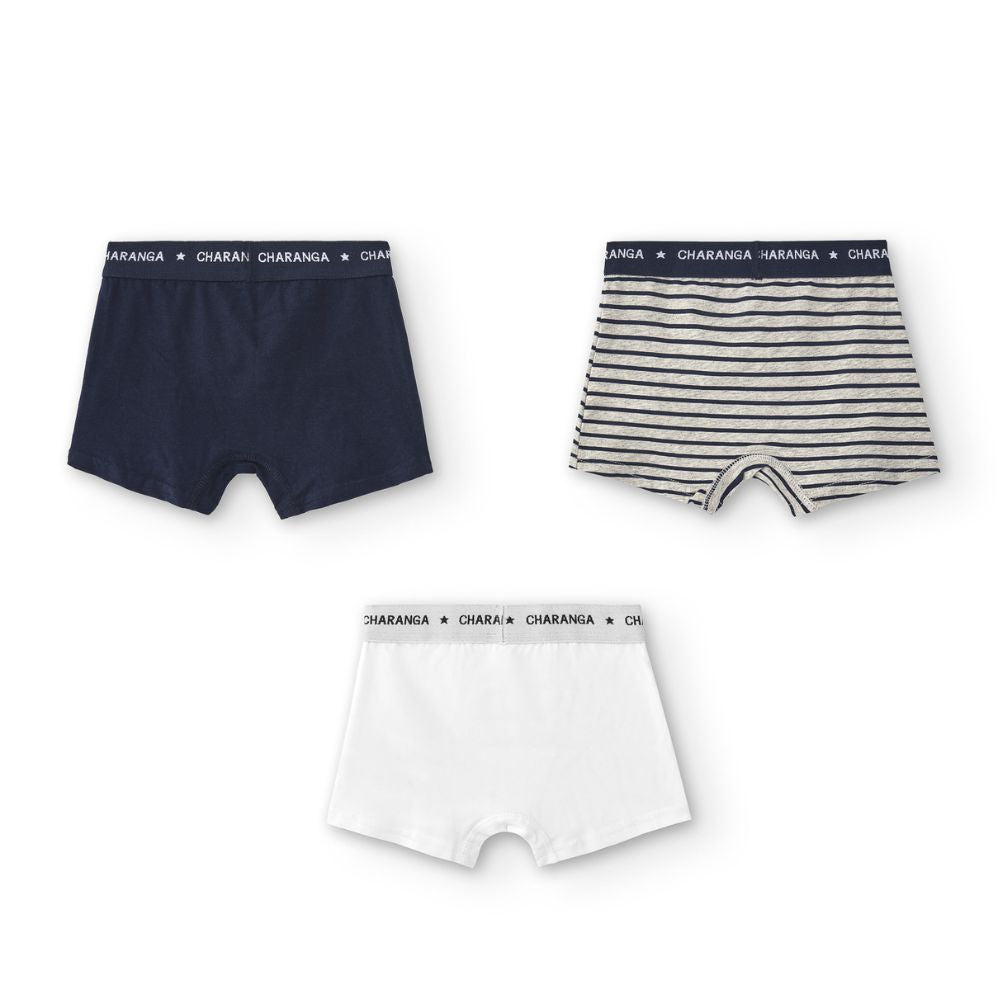 Pack tres boxer niño