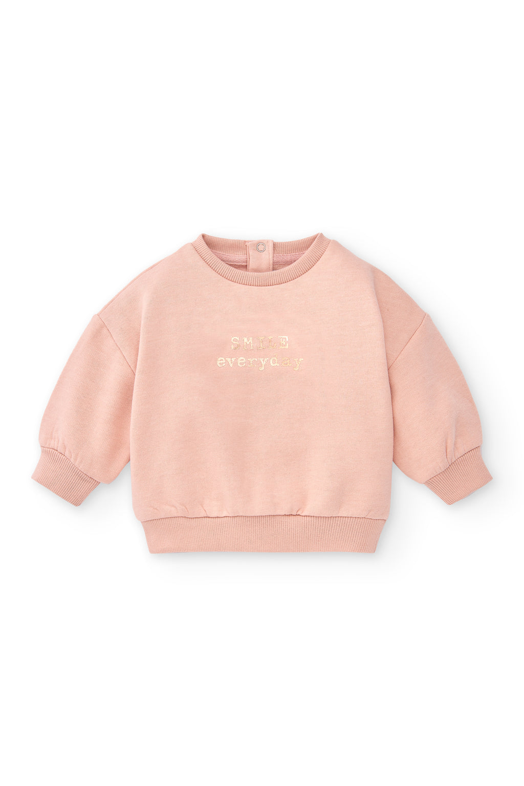 Smile pink baby sweatshirt