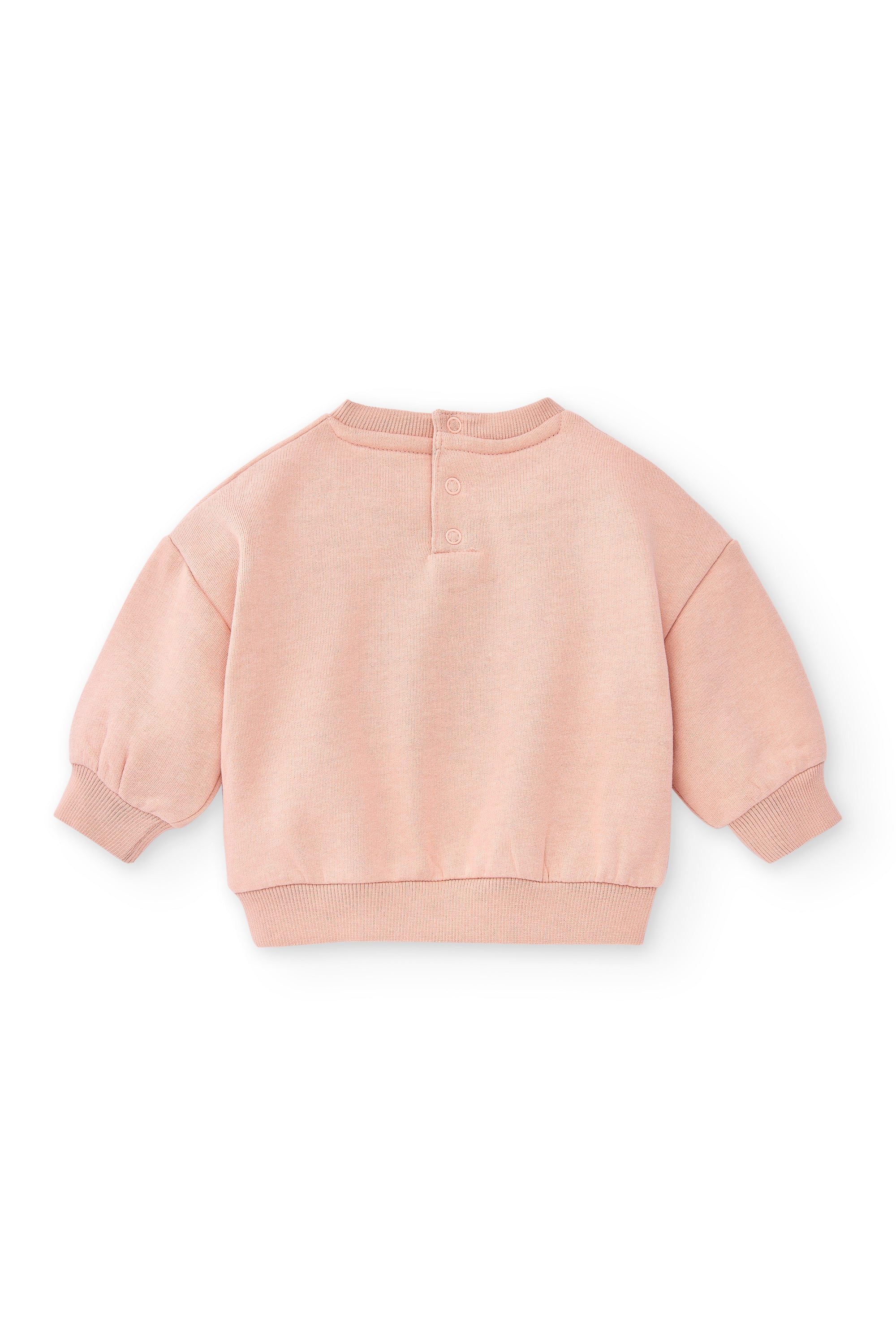 Smile pink baby sweatshirt